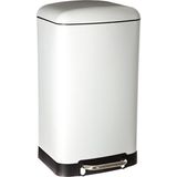 5five Simply Smart Ariane 30 L Metal Beyaz Çöp Kovası 133680