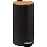 5five Simply Smart Bambu 30 L Siyah Çöp Kovası