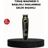 5’i 1 Arada Erkek Bakım Seti Şarjlı Suya Dayanıklı Çok Fonksiyonlu