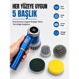 5'i 1 Arada Şarjlı Temizlik Fırçası Ile Güçlü ve Pratik Temizlik Midastech - 0 - 19 lt - Renkli