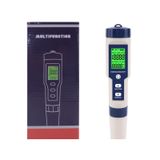 5in1 Dijital PH/TDS/EC/Tuzluluk/Sıcaklık Metre Işıklı Test Cihazı