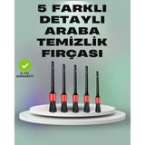 5'Li Araç Temizlik Fırça Seti-Detaylı Temizlik İçin Çok Amaçlı Fırçalar Mir48791513