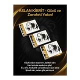 5’Li Aslan Desenli Premium Kibrit Kutusu | Güç ve Şıklık Bir Arada