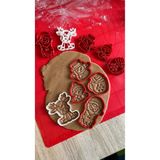 5'li Christmas Kurabiye Kalıbı/Yılbaşı Kurabiye Kalıbı Kurabiye Kardan adam Çam Ağacı Noel Baba, qw3we
