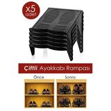 5'li Çiftli Ayakkabı Rampası