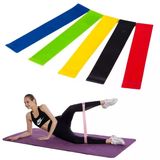 5Li Egzersiz Direnç Bant Seti Pilates Crossfit Ekipmanları (5047)