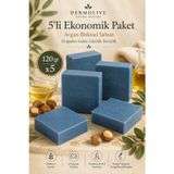 5'li Ekonomik - Argan Bitkisel Sabun 5 x 120 gr