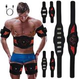 5’li EMS Fitness Cihazı – Karın Kol Bacak Kas Geliştirici, Yağ ve Kalori Yakmaya Yardımcı, Titreşimli Spor ve Masaj Aleti, Evde Kas Çalıştırma ve Sıkılaştırma Cihazı