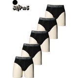 5'li Erkek Düz Pamuklu Siyah Boxer | Slip Boxer - Siyah - Açık