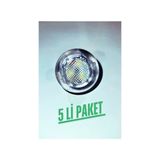 5li Paket Mini LED Spot 24V 3000K Gün Işığı - Beyaz