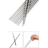 5'li Paslanmaz Çelik Metal Chopstick