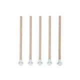 5'li Pürüzsüz Ahşap Kuş Tüneği - 25 cm