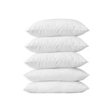 5'li Set 850 gr Silikon Dolgulu Yastık 50x70 cm Antialerjik Boncuk Silikon