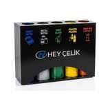 5li Sıfır Atık Kutusu Geri Dönüşüm Ünitesi (GD-506)– Metal Atık Ayrıştırma Sistemi | Hey Çelik