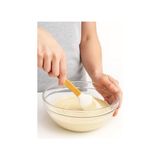 5’li Silikon Spatula Seti Bambu Saplı Mutfak Gereçleri Isıya Dayanıklı Yapışmaz Hamur Karıştırıcı Pasta Fırçası Kaşık Spatula Seti Kolay Temizlenen Sağlıklı Pişirme Araçları (Bej) - Kestane Akaju - Option-1
