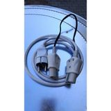 5M Ahşap Dekor Elektrikli 65 Likdavul Fırın Karabük Fırını Kablosu 2x1,5mm Hes Kablo - Beyaz - 2X1,5