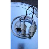 5M AHŞAP DEKOR KARABÜK DAVUL FIRIN ELEKTRİK KABLOSU 1,5 METRE (2X1,5MM HES)