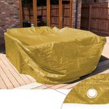 (5m x 5m x 1m) Sarı Bahçe Mobilya Koruma Örtüsü Su Geçirmez Branda - (5m x 5m x 1m)