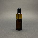 5ml Kahverengi Cam Damlalıklı 12 Adet, Gold Kapak Siyah Emzik, Ecza Şişesi, Damlalıklı Şişe, Propolis Şişesi, Damlatmalı Şişe, Saç Serum Şişesi, Ecza Şişesi