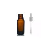 5Ml Kahverengi Cam Damlalıklı, 20 Adet,Gümüş Kapak Beyaz Emzik, Ecza Şişesi, Damlalıklı Şişe, Propolis Şişesi, Damlatmalı Şişe, Saç S