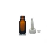5ml KAHVERENGİ CAM ŞİŞE GETAMİSİN KAPAK, PLASTİK ÜSTTEN DAMLALIKLI ŞİŞE, 24 ADET, DAMLATMALI ŞİŞE,DAMLATICI ŞİŞE