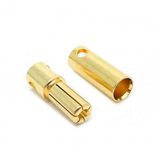 5Mm Altin Kaplama Banana Disi Erkek Soket 60A Pil Batarya Lion Bullet Plug Kablo Konnektor Esc Motor Rc