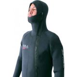 5mm Apnea Sport Içi Havlulu Dalış Elbisesi - L - Siyah