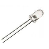 5mm Flaşör Beyaz Led - 1 Adet