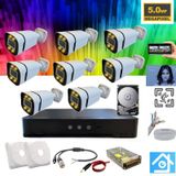 5mp 1440p Warm Led Gece Renkli 8 Kameralı 4 Tb Hdd Dahil Ahd Set