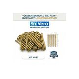 5NVERA Ultra Sertleştirilmiş Beton Çivisi 2'li Ekonomik Paket 2x30 mm Eğilmez Çelik (200 Adet)