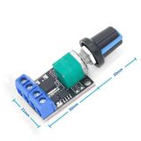 5V / 16V 10A Mini DC Motor Sürücü Hız Kontrol Devresi 0-%100 Pot Kontrollü Pwm Açma Kapama