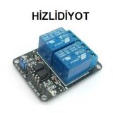 5V 2Kanal Röle Kartı Arduino Uymlu Raspberry Uyumlu