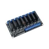 5v-8 Kanal Solid State Röle Kartı Geliştirme Kartlarıyla Uyumlu- Dirençli Sigorta Ile Arduino