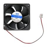 5V 8cm 2 Pinli Fan 8cm x 8cm x 2.5cm Dc 5V Fan - Siyah