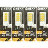 5W (35W) 3000K Sarı Işık G4 Duylu Dim Edilebilir LED Kapsül Ampul, 4 Adet