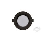 5W Smd Led Plastik Spot Siyah Amber Işık 2 Adet