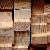 5X10X60 cm Doğal Kereste, Açık Renk, Kaliteli Ahşap Malzeme - Seçenek 1