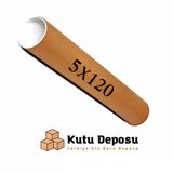 5x120 cm Kapaklı Silindir Postüp Rulo Gönderi Kutusu (5 ADET)