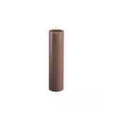 5X20 Cm Kahverengi Moka Led Mum