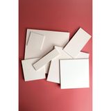 5X20CM Karo - Seramik Bisküvi 32'li (Ham Ürün)
