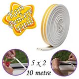 5X2=10 Metre Kapi Pencere Bandi Beyaz Fitili Yapiskanli Soguk Izolasyon Bant