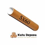 5x60 cm Kapaklı Silindir Postüp Rulo Gönderi Kutusu (5 ADET)