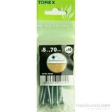 5X70 Dın 7505 Sunta Vidası 10 Adet - 5 x 70 mm