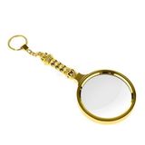 5x90mm Tüm Metal Altın Renkli, Hediye Büyüteç,optik Lensler Ile Çinko Alaşım Metal Çerçeve
