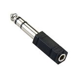 6.35 Mm Erkek To 3.5 Mm Dişi Jak Adaptörü - Büyük Jakı Küçük Jaka Çevirici Kulaklık Dönüştürücü