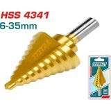 6-35 mm Kademeli Matkap Ucu / Kozalak Panç /yüksek Kalite / Nms Hırdavat - Altın