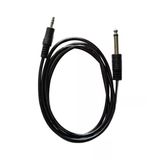 6.35 Mm To 3.5 Mm Aux Ses Kablosu - Gitar Amfi Hoparlör Ve Kulaklık Dönüştürücü Kablo