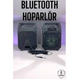 6.5 Inç Kablosuz Hoparlör Bluetooth Bağlantılı Yüksek Ses Kaliteli