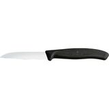 6.7433 Swissclassic 8cm Tırtıklı Soyma Bıçağı, Siyah - 0 - 1 lt