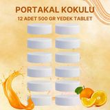 6 Adet 2X500gr - Portakal - Nem Alıcı Rutubet Giderici Yedek Tablet